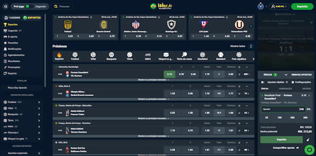 Qual posição o flamengo tá